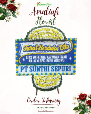 Papan Bunga Duka di Ranca Bango