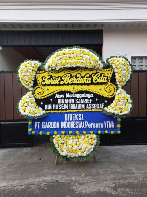Papan Bunga Duka di Ranca Bango