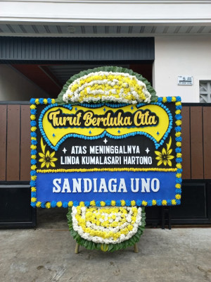 Papan Bunga Duka di Ranca Bango
